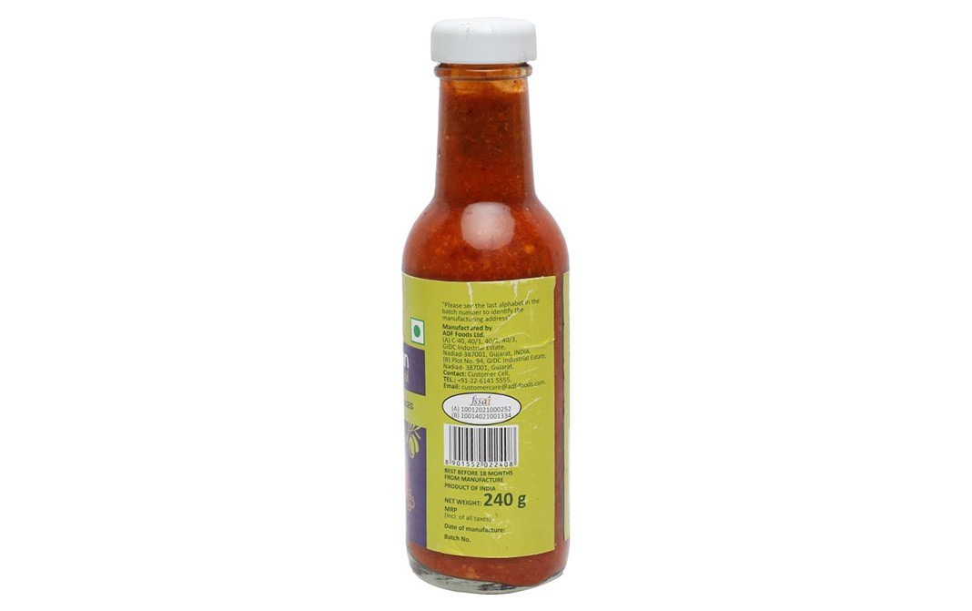 Soul O-Schezwan With Olive Oil (Spicy Schezwan)   Bottle  240 grams